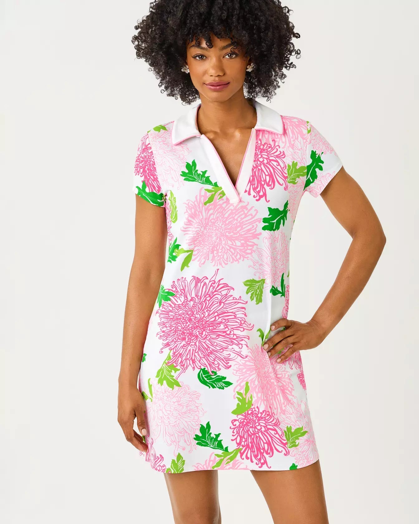 Cayo Costa Dress UPF 50+Women - Activewear - Active DressesLILLY PULITZERThe Printed Peach Savannah