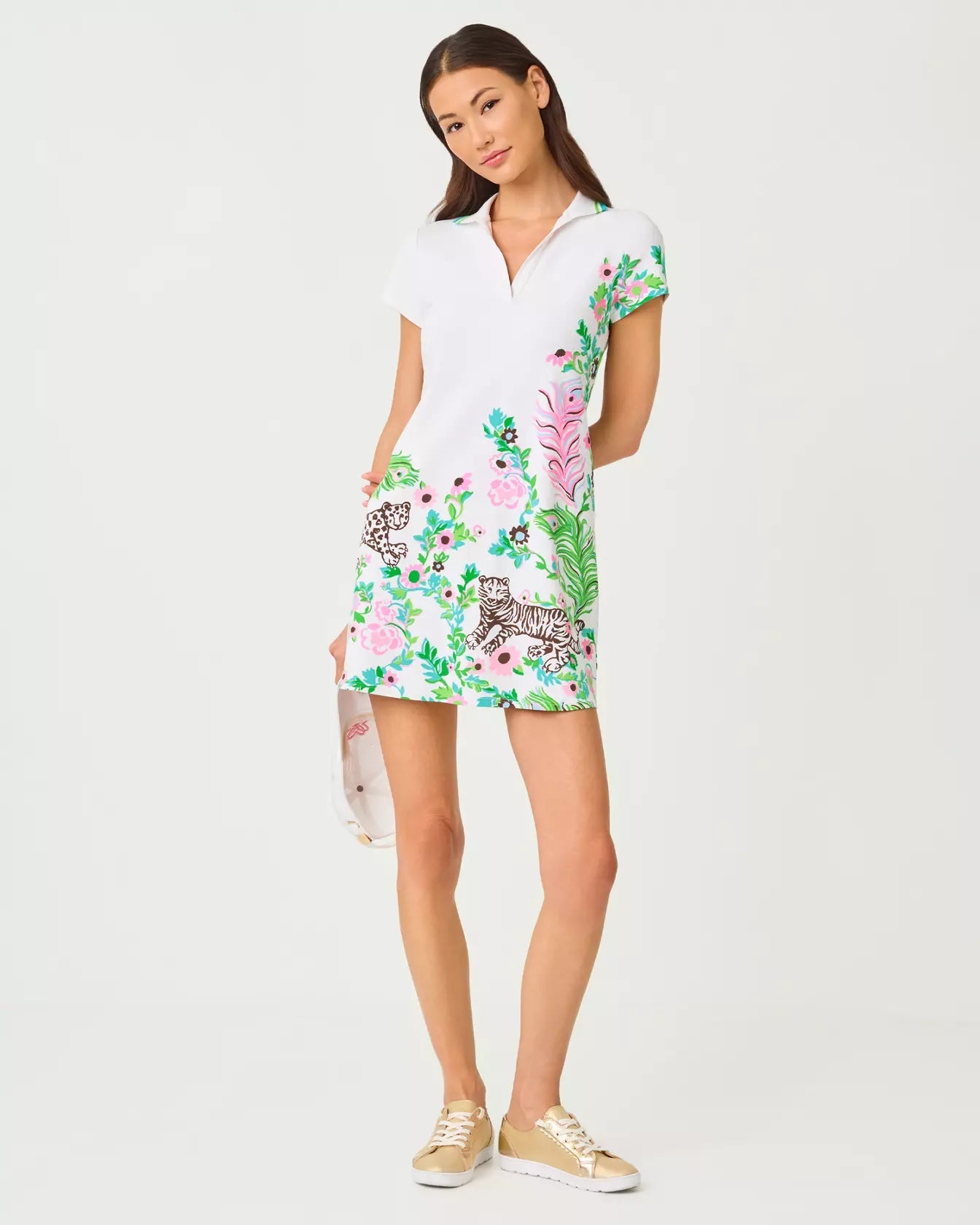 Cayo Costa Dress UPF 50+LILLY PULITZERThe Printed Peach Savannah
