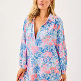Kique Long Sleeve Cover-Up