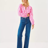33" Aniston High Rise Straight Leg Jean