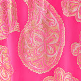 Madelyn Silk Boat Neck Maxi Caftan