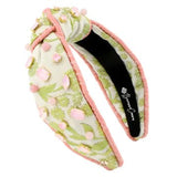 Chartreuse and Blush Jacquard HeadbandHeartland Retail ItemsBrianna CannonThe Printed Peach Savannah