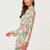 Chessie UPF 50+ DressLILLY PULITZERThe Printed Peach Savannah
