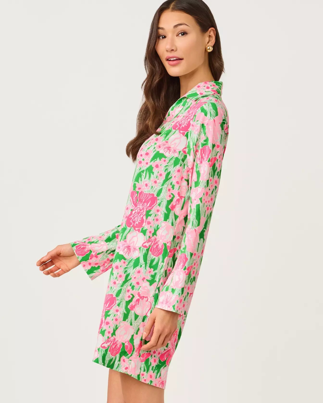 Chessie UPF 50+ DressLILLY PULITZERThe Printed Peach Savannah