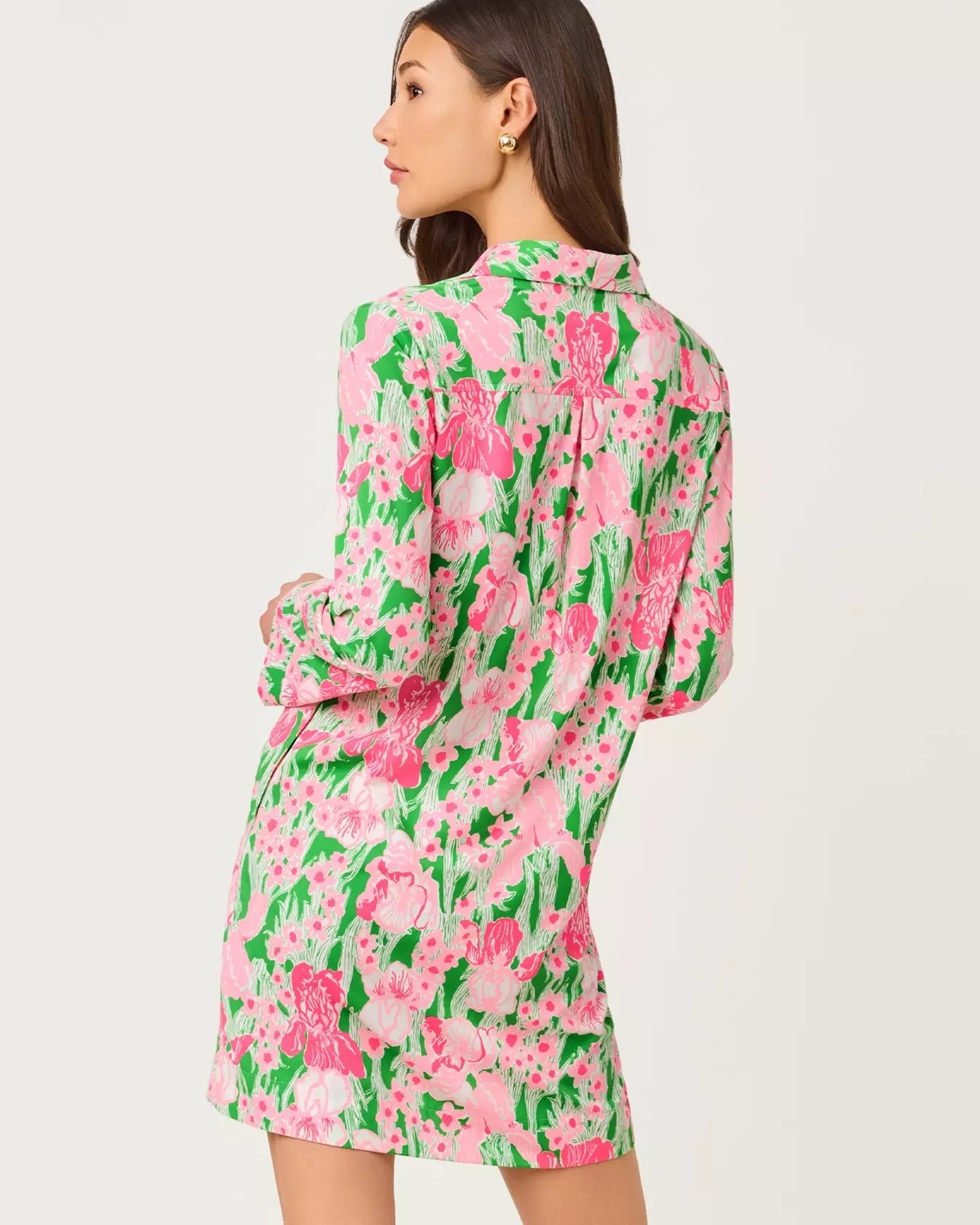 Chessie UPF 50+ DressLILLY PULITZERThe Printed Peach Savannah