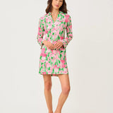 Chessie UPF 50+ DressLILLY PULITZERThe Printed Peach Savannah