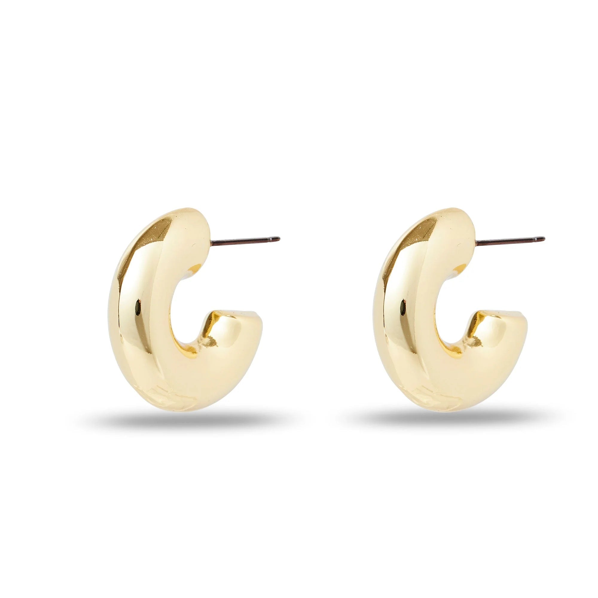 Chunky Small Hoop EarringsAccessories - Jewelry - EarringsLele SadoughiThe Printed Peach Savannah
