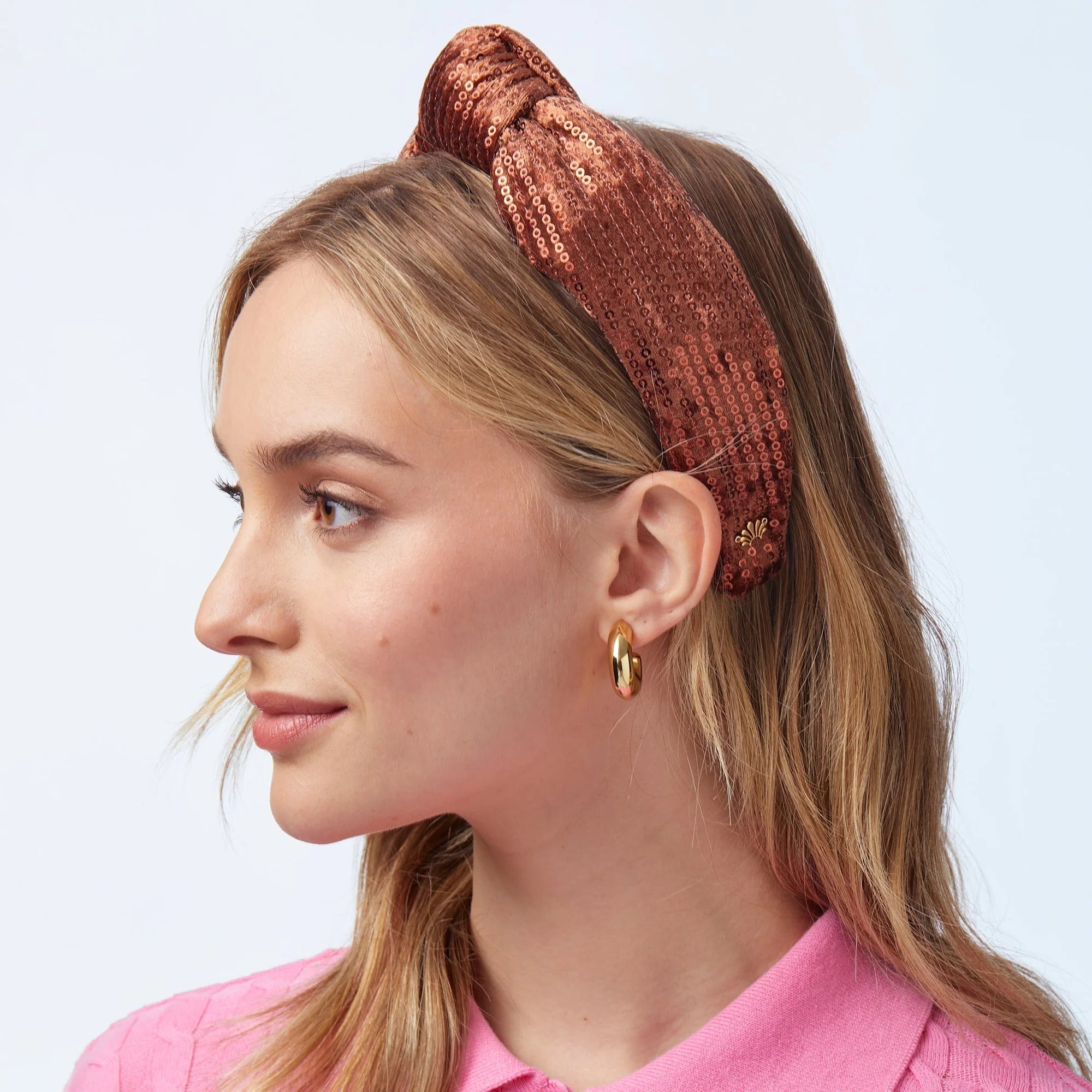 Chunky Small Hoop EarringsAccessories - Jewelry - EarringsLele SadoughiThe Printed Peach Savannah