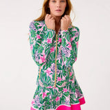 Cilia High Rise Skort UPF 50+Active - Active Bottoms - SkortsLILLY PULITZERThe Printed Peach Savannah