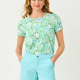 Clairmont Ladder Lace Knit TopWomen - Tops - TeeLILLY PULITZERThe Printed Peach Savannah