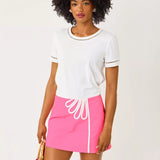 Clairmont Ladder Lace Knit TopWomen - Tops - TeeLILLY PULITZERThe Printed Peach Savannah