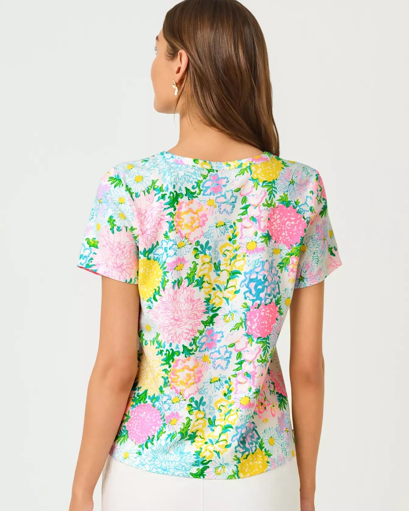 Clairmont Pearl Knit TopLILLY PULITZERThe Printed Peach Savannah