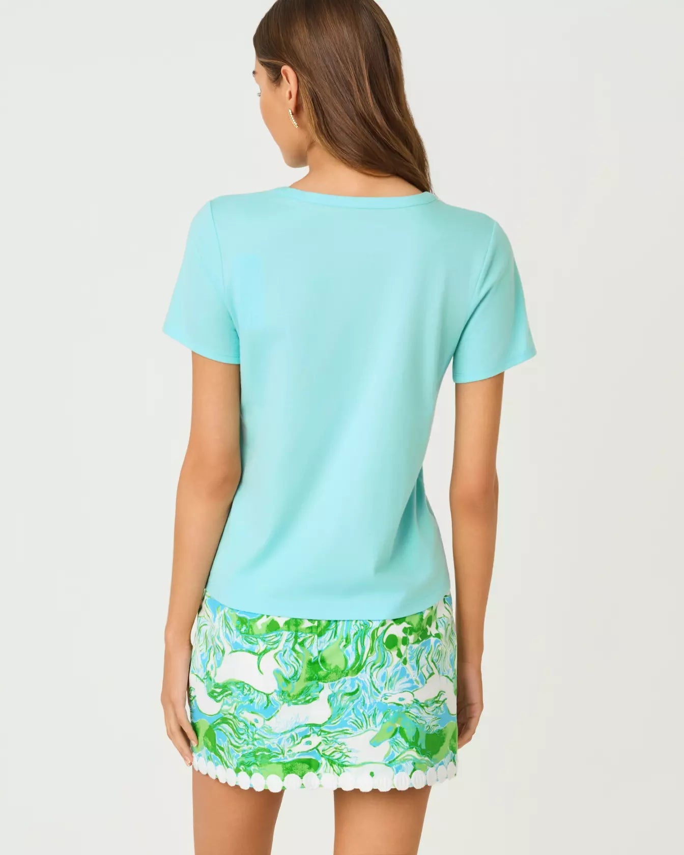 Clairmont Pearl Knit TopLILLY PULITZERThe Printed Peach Savannah