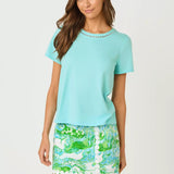 Clairmont Pearl Knit TopLILLY PULITZERThe Printed Peach Savannah