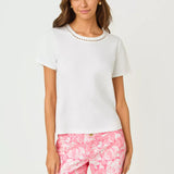 Clairmont Pearl Knit TopLILLY PULITZERThe Printed Peach Savannah