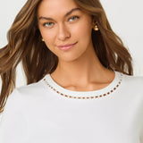 Clairmont Pearl Knit TopLILLY PULITZERThe Printed Peach Savannah
