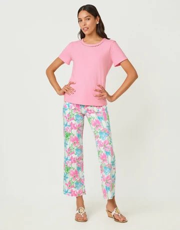 Clairmont Pearl Knit TopWomen - Tops - TeesLILLY PULITZERThe Printed Peach Savannah