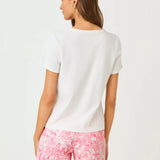 Clairmont Pearl Knit TopLILLY PULITZERThe Printed Peach Savannah