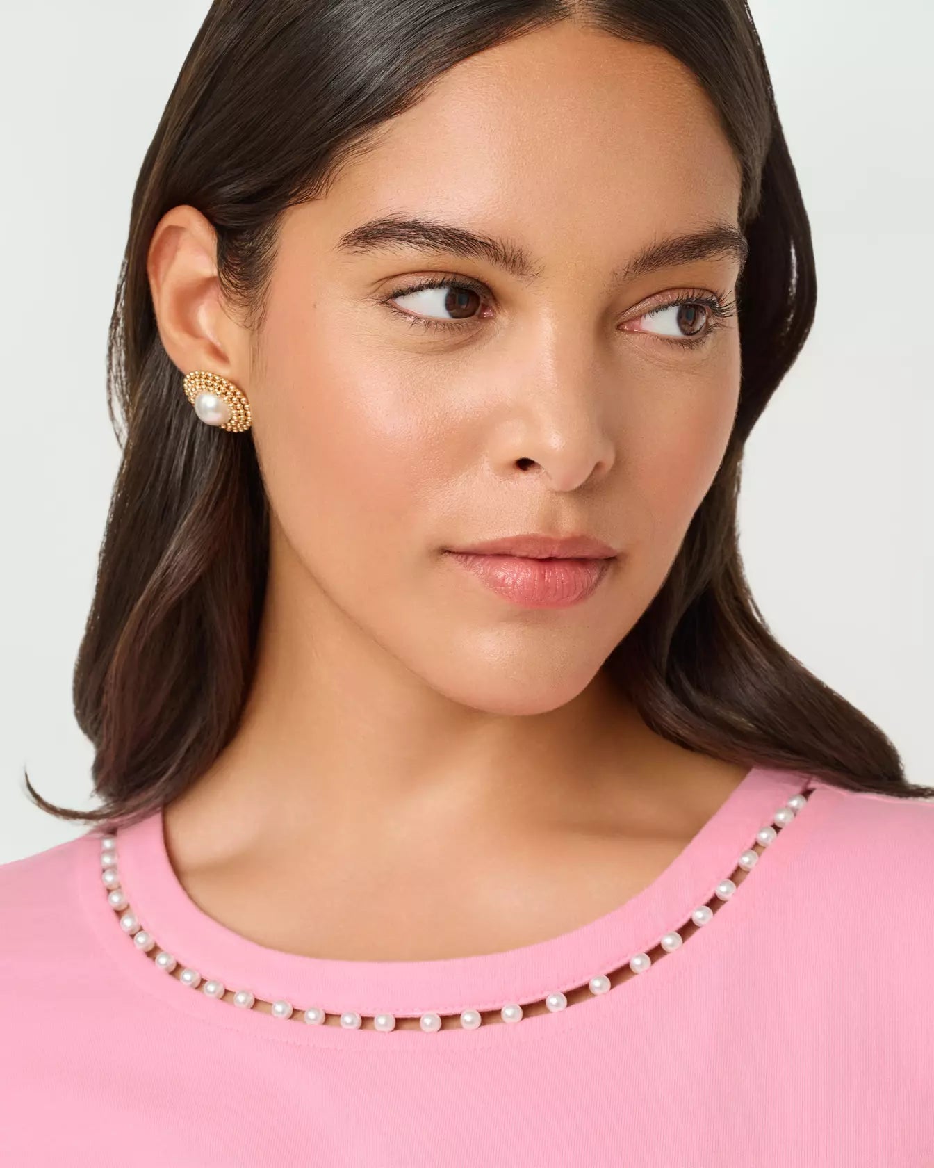 Clairmont Pearl Knit TopLILLY PULITZERThe Printed Peach Savannah