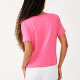 Clairmont Rhinestone Knit TopWomen - Tops - TeesLILLY PULITZERThe Printed Peach Savannah