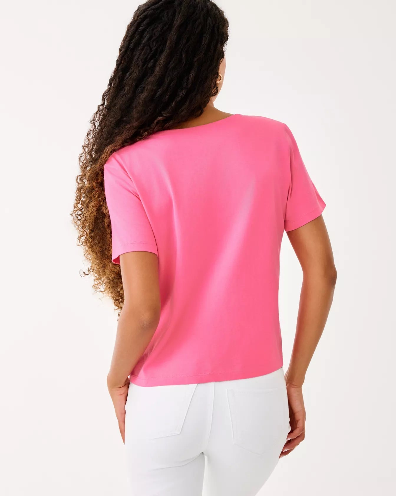 Clairmont Rhinestone Knit TopWomen - Tops - TeesLILLY PULITZERThe Printed Peach Savannah