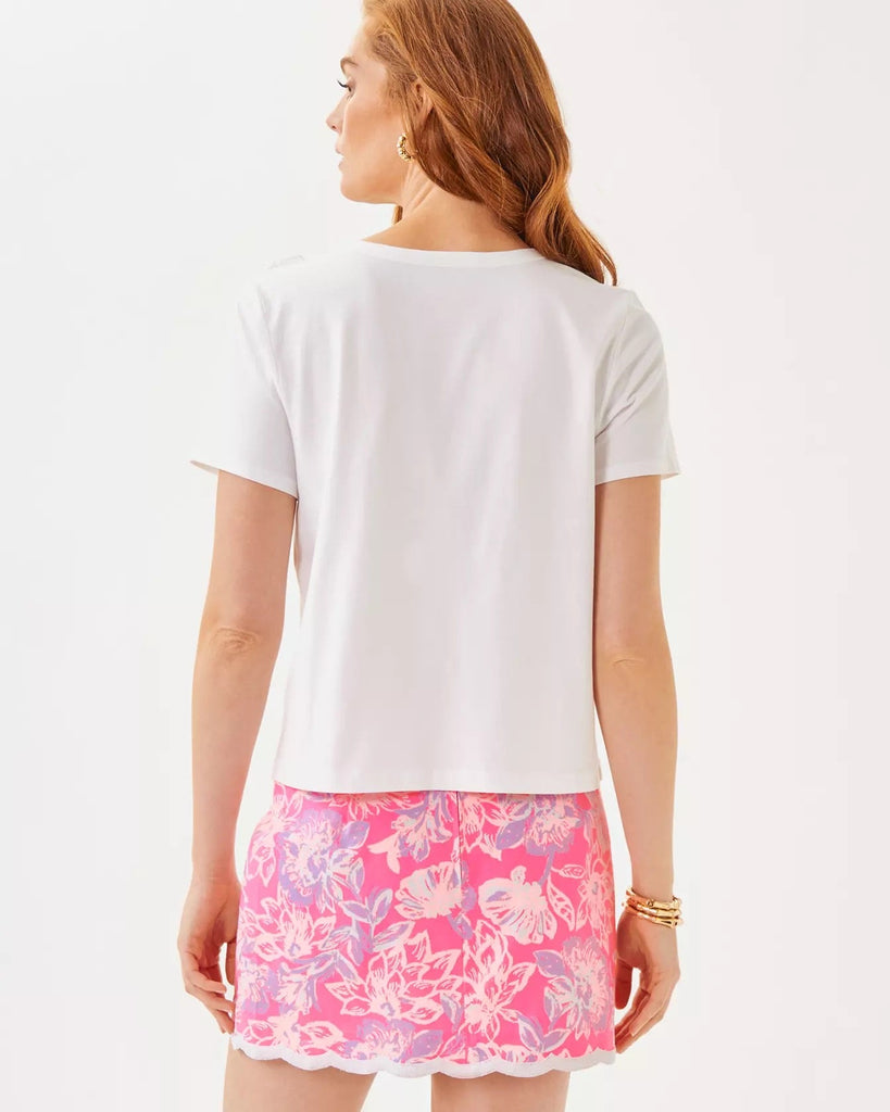 Clairmont Rosette Knit TopHeartland Retail ItemsLILLY PULITZERThe Printed Peach Savannah