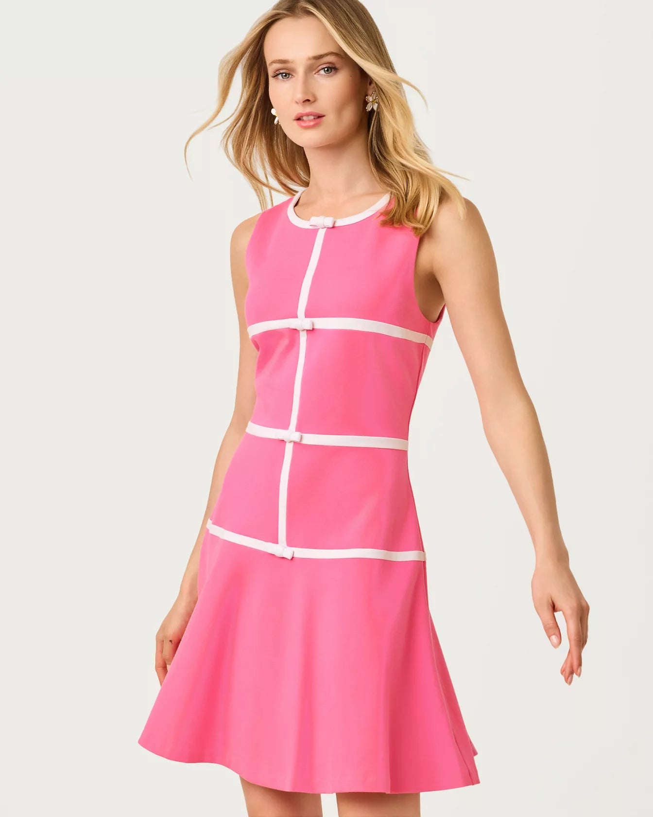 Clancie DressDresses - Fit & Flare DressesLILLY PULITZERThe Printed Peach Savannah