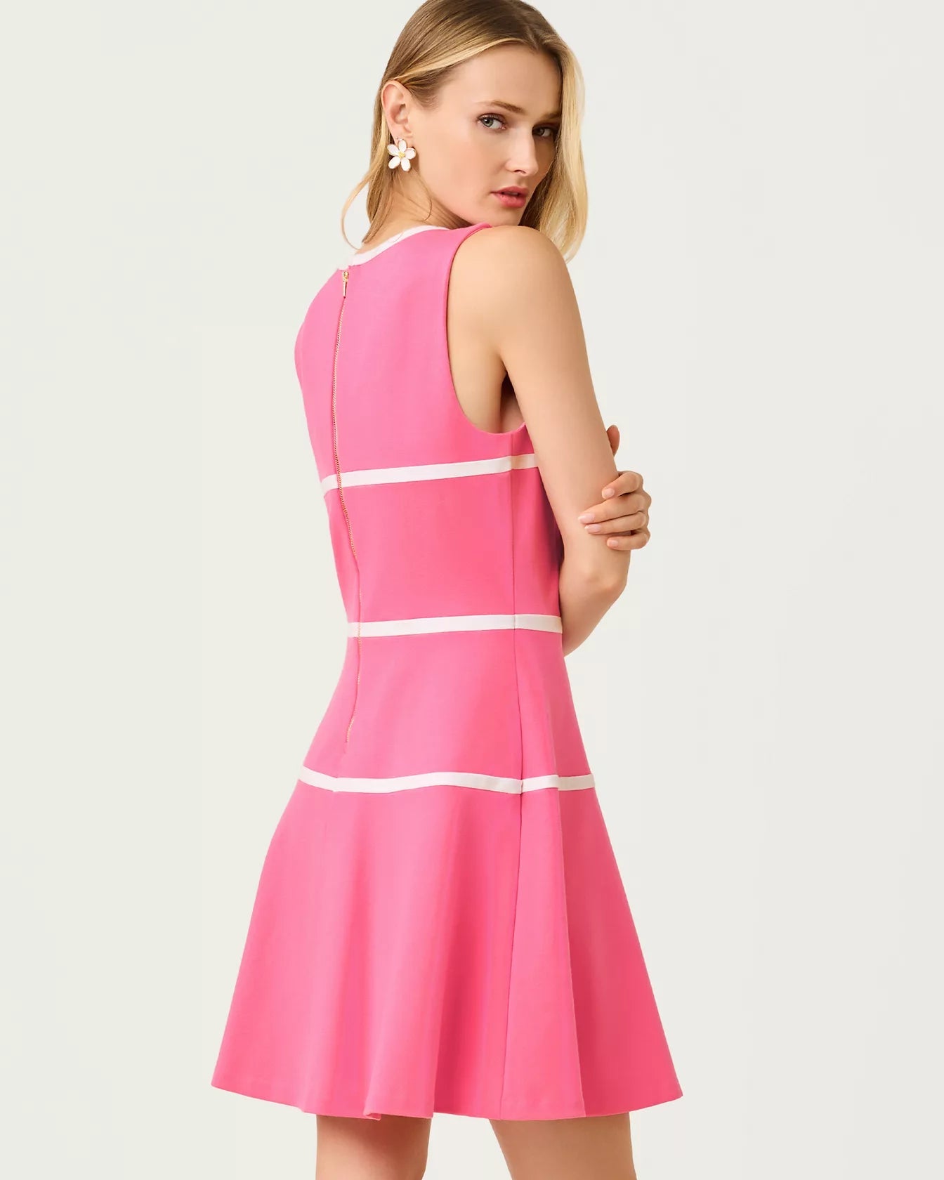 Clancie DressDresses - Fit & Flare DressesLILLY PULITZERThe Printed Peach Savannah