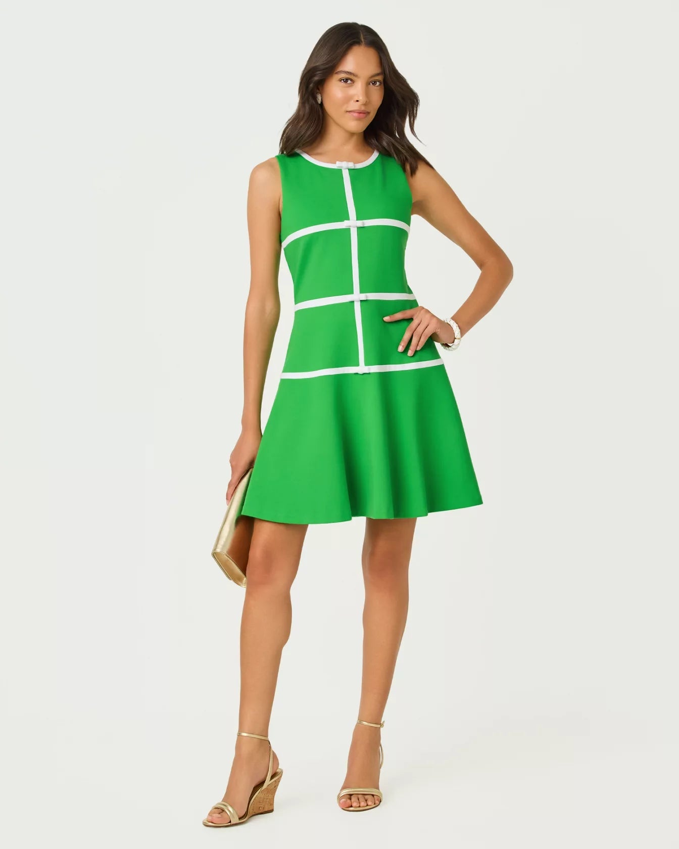 Clancie DressDresses - Fit & Flare DressesLILLY PULITZERThe Printed Peach Savannah