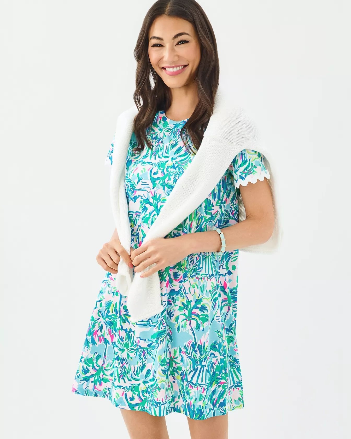 Cody Short Sleeve DressLILLY PULITZERThe Printed Peach Savannah