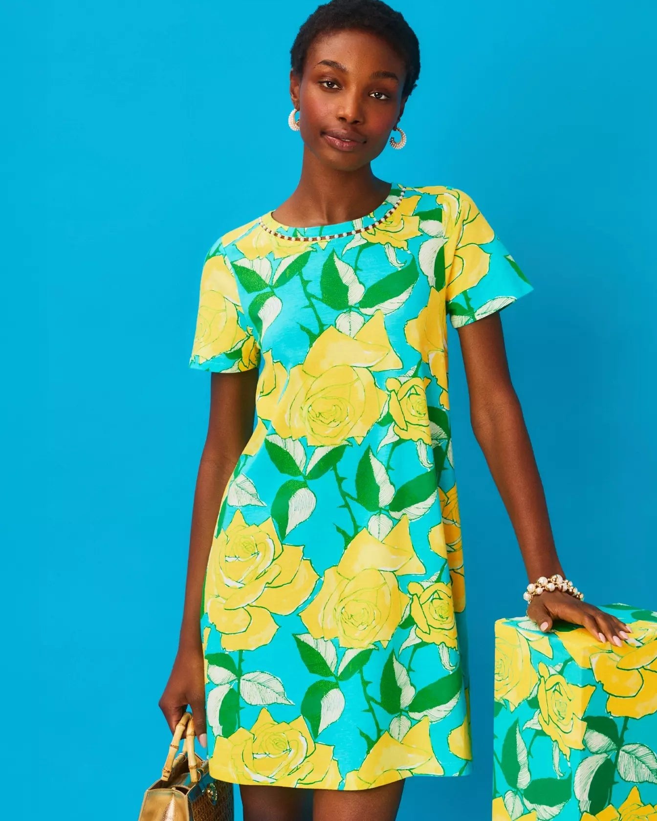 Cody Short Sleeve DressWomen - DressesLILLY PULITZERThe Printed Peach Savannah