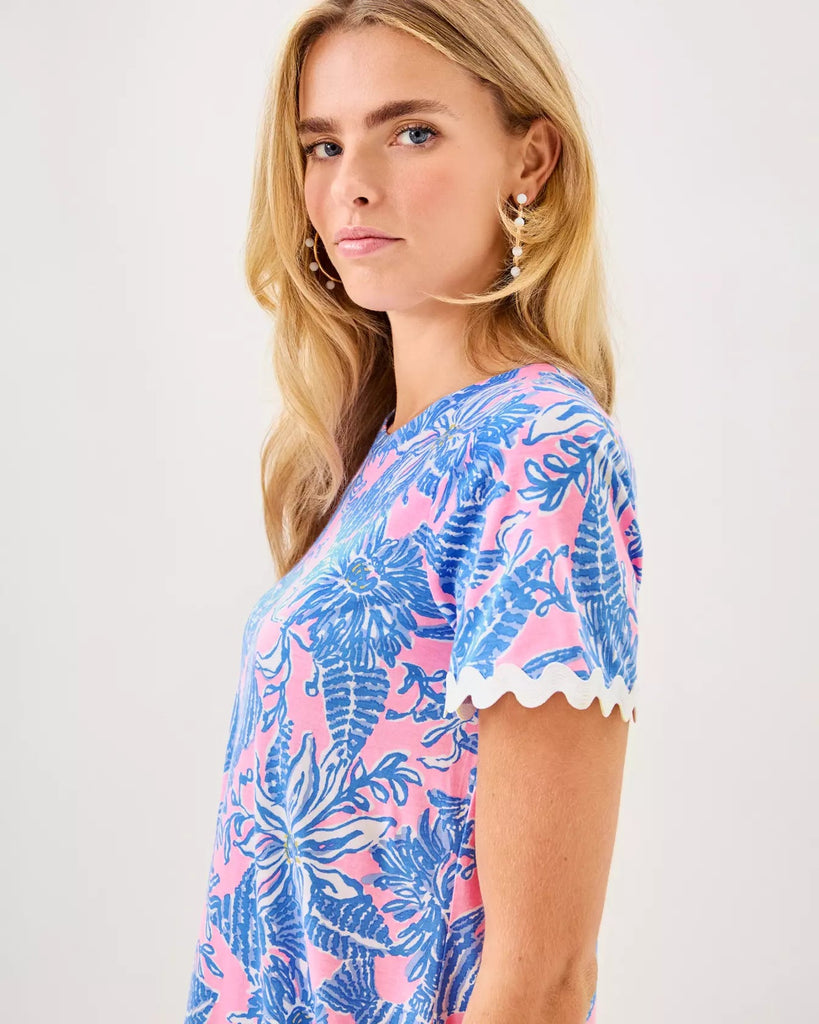 Cody Short Sleeve DressWomens - DressesLILLY PULITZERThe Printed Peach Savannah