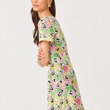 Cody Short Sleeve DressWomen - Dresses - Swing DressesLILLY PULITZERThe Printed Peach Savannah