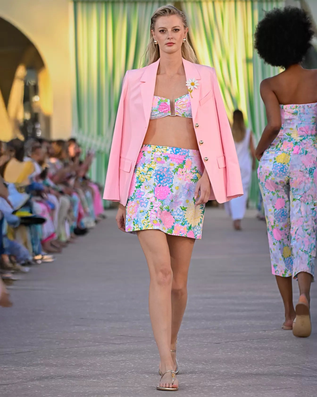 Colman Mini SkirtWomen - Bottoms - SkirtsLILLY PULITZERThe Printed Peach Savannah