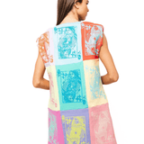 Colorblock QOS Card Logo Tank DressWomen - Dresses - A-Line/Easy DressesQueen of SparklesThe Printed Peach Savannah