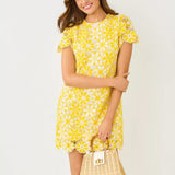 Cortney Crochet Shift DressWomen - Dresses - A-Line/Easy DressesLILLY PULITZERThe Printed Peach Savannah