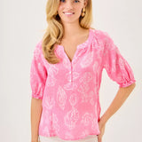 Caprina Linen Top