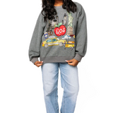 Charcoal QOS NYC City Icon Sweatshirt