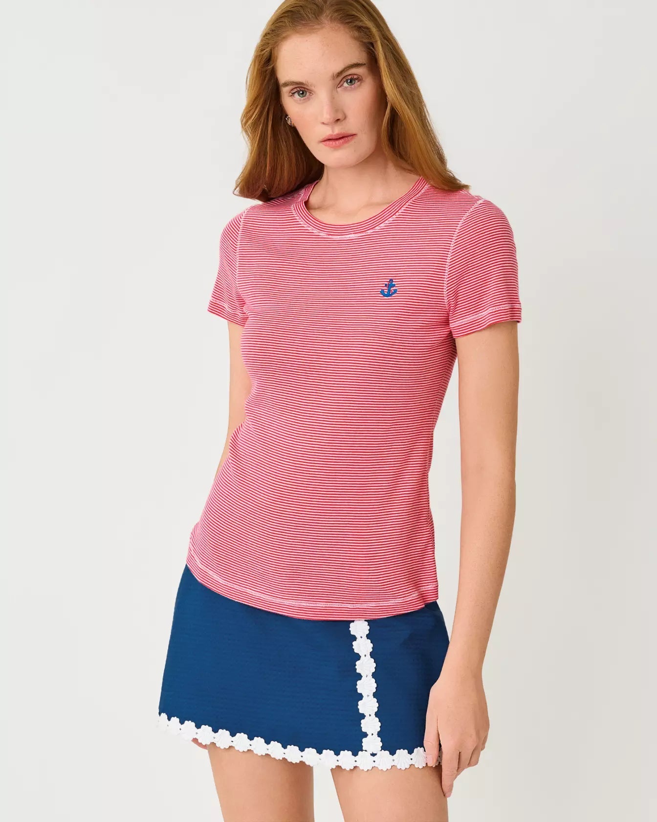 Danica Knit TopWomen - Tops - TeesLILLY PULITZERThe Printed Peach Savannah