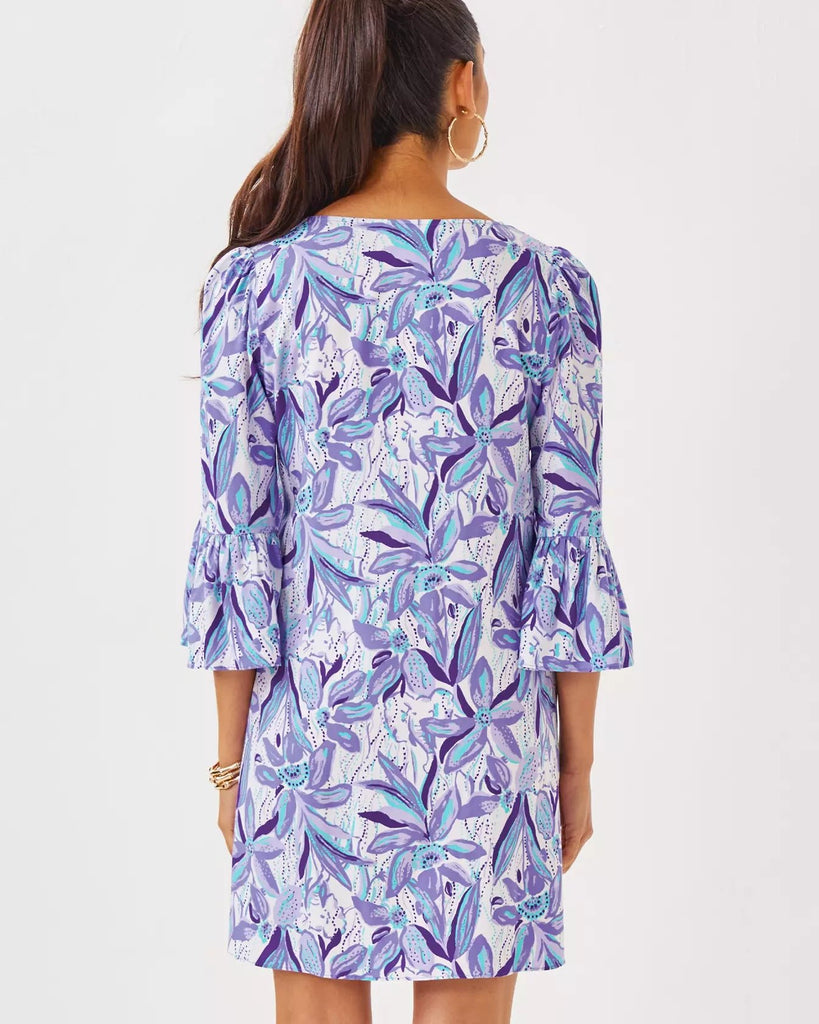 Danika 3/4 Sleeve Tunic DressLILLY PULITZERThe Printed Peach Savannah
