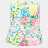 Danneel Strapless TopLILLY PULITZERThe Printed Peach Savannah