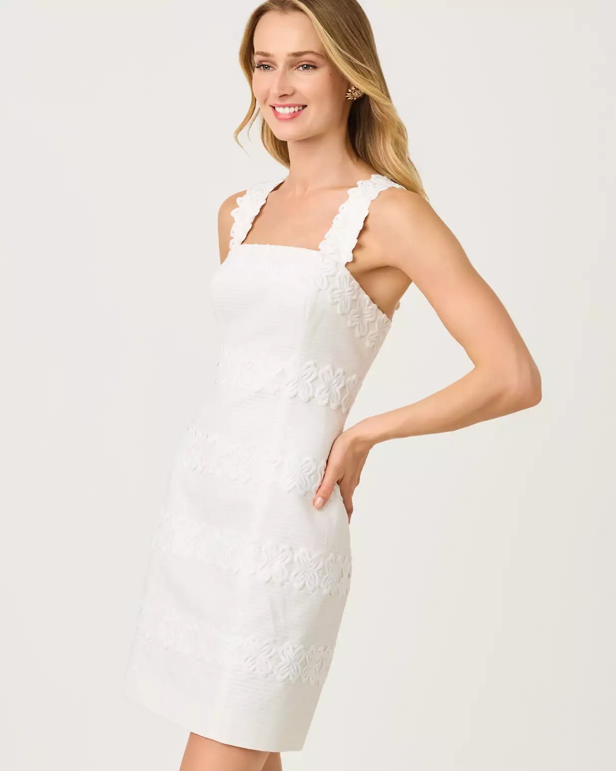 Davis DressLILLY PULITZERThe Printed Peach Savannah