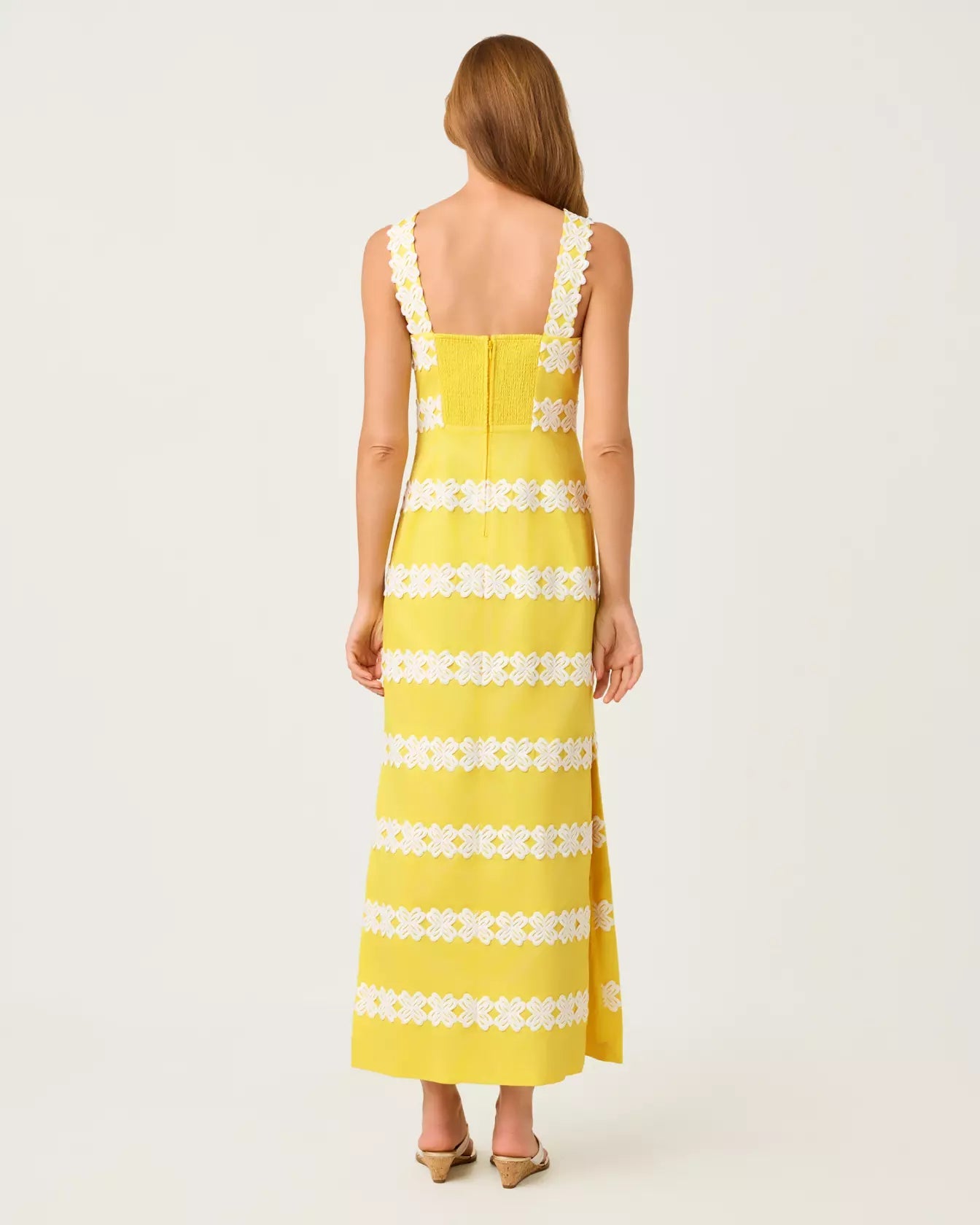 Davis Maxi DressDresses - Fitted DressesLILLY PULITZERThe Printed Peach Savannah