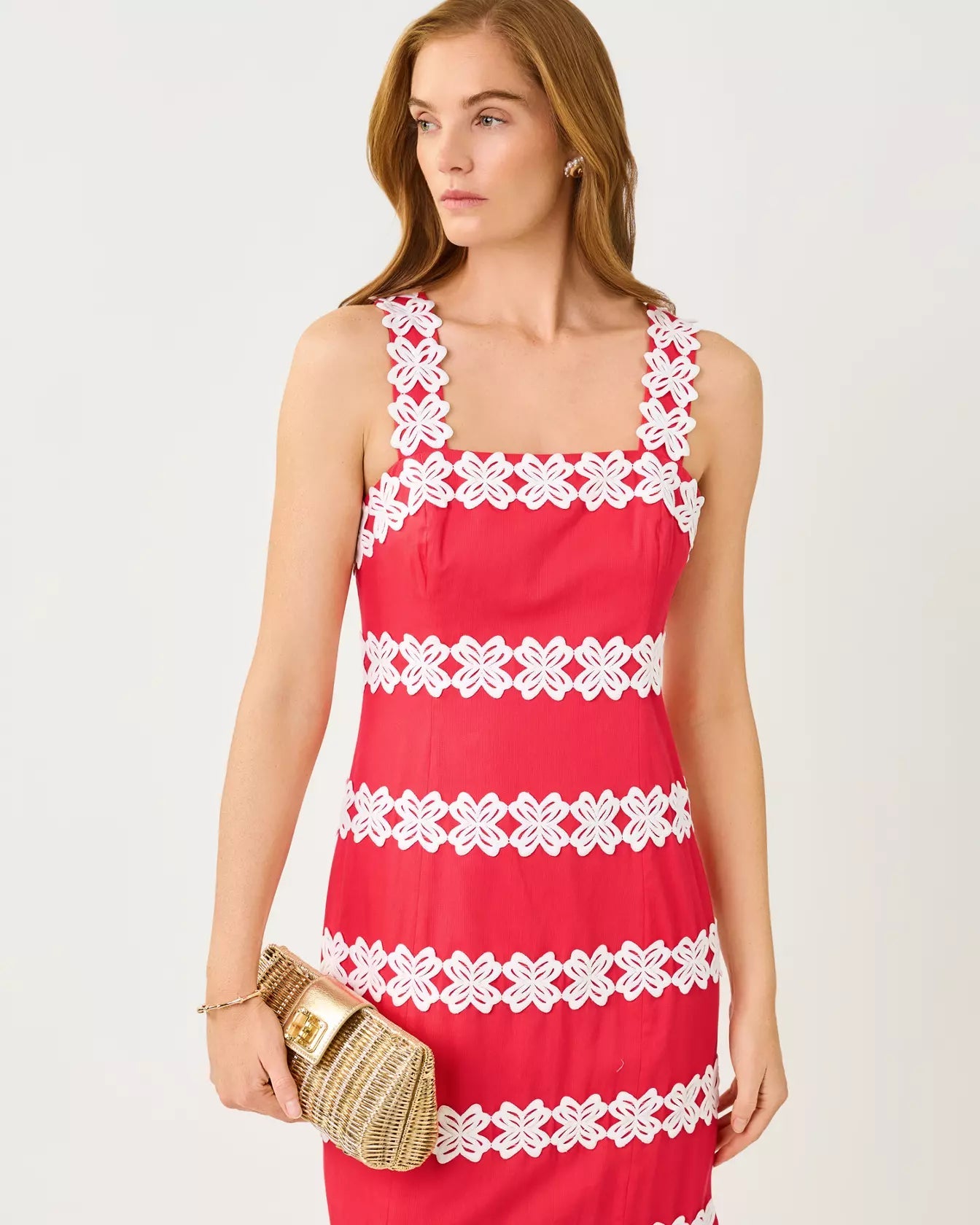 Davis Maxi DressWomen - Dresses - Fitted DressesLILLY PULITZERThe Printed Peach Savannah
