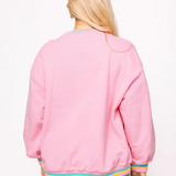 Licensed Pink 'Coca-Cola' Miami Flamingo Sweatshirt