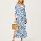 Deena UPF 50+ DressLILLY PULITZERThe Printed Peach Savannah