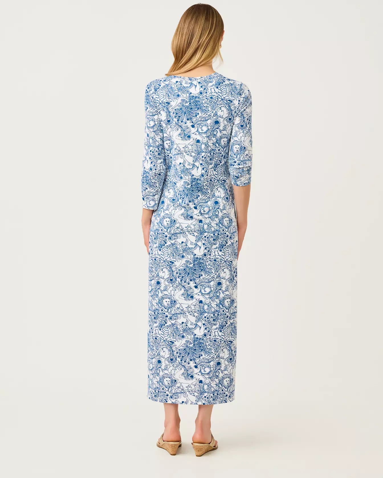 Deena UPF 50+ DressLILLY PULITZERThe Printed Peach Savannah