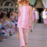 Delores Sleeveless RomperLILLY PULITZERThe Printed Peach Savannah