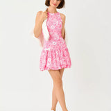 Delvenie Bubble Hem Dress UPF 50+Women - Active - Active DressesLILLY PULITZERThe Printed Peach Savannah