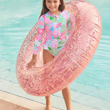 Denning Rashguard UPF 50+Girls - Swim - One PiecesLILLY PULITZERThe Printed Peach Savannah